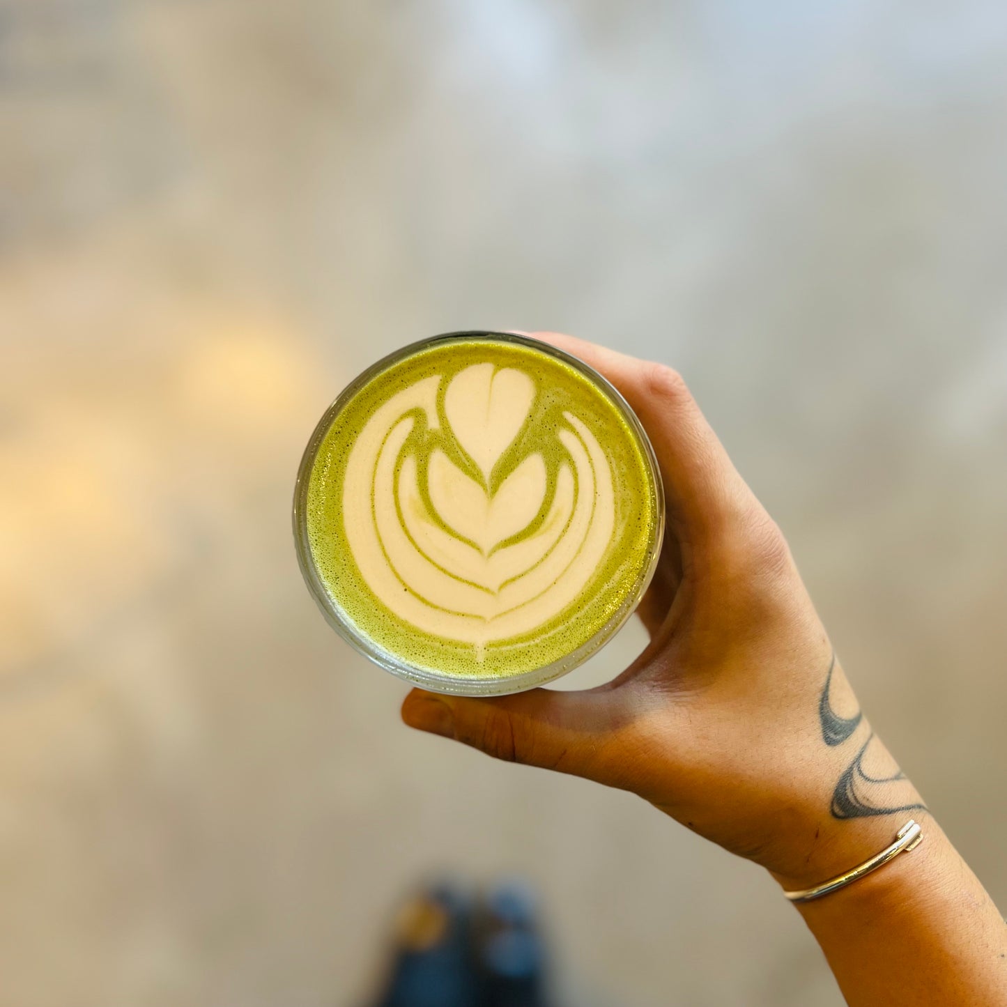 Green latte